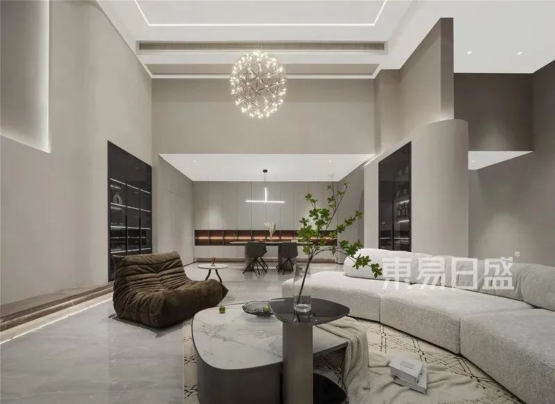 五象印月191㎡现代简约叠墅丨中国南宁丨东易日盛-29