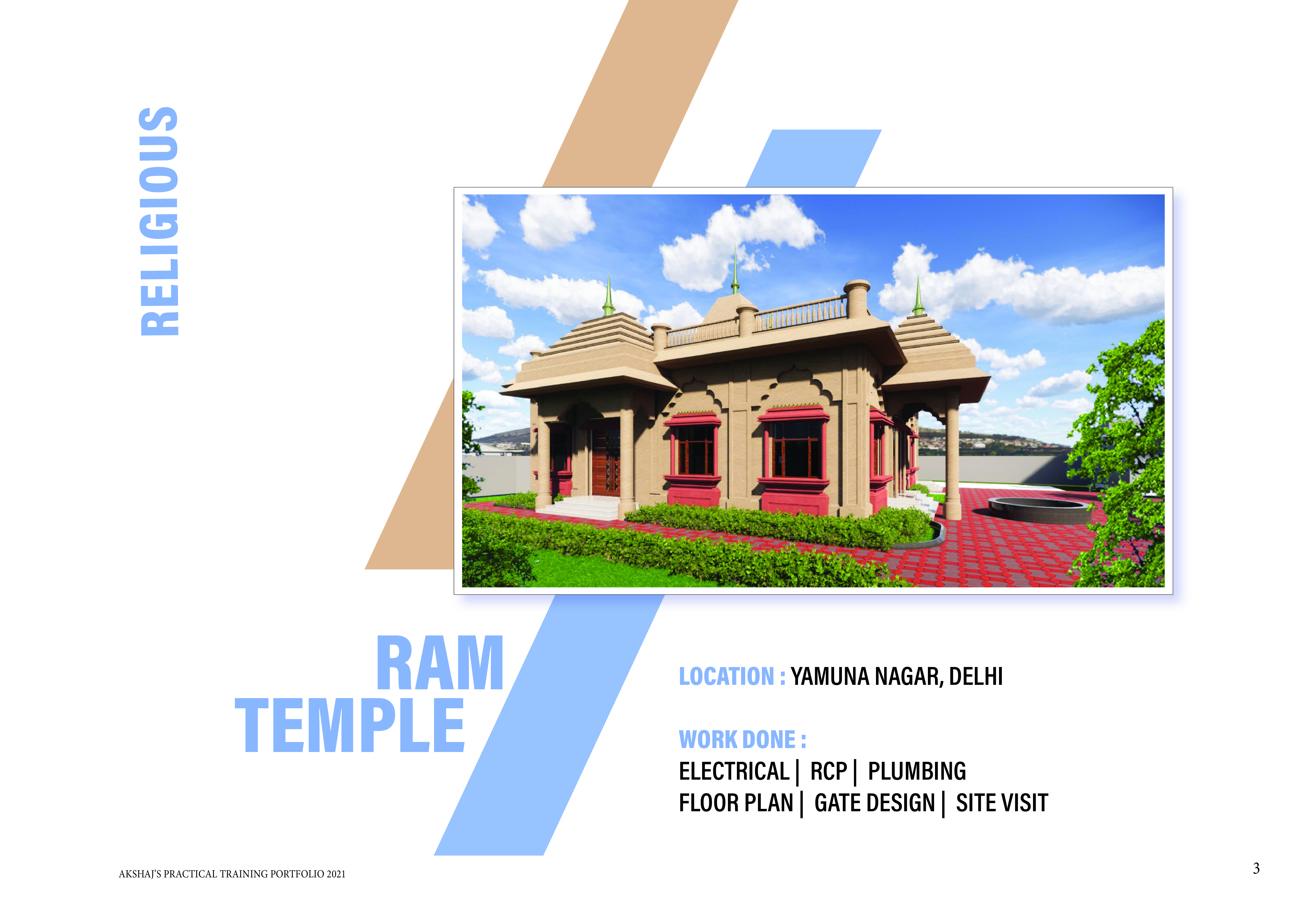 Architectural Internship Portfolio 2021-2