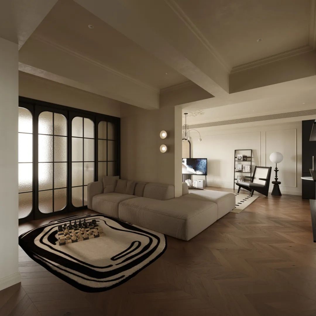 奶油法式复古风丨1218 设计事务所-28