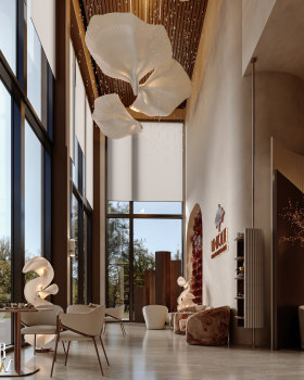 露芮巧克力咖啡馆丨沙特阿拉伯丨Black N White studio