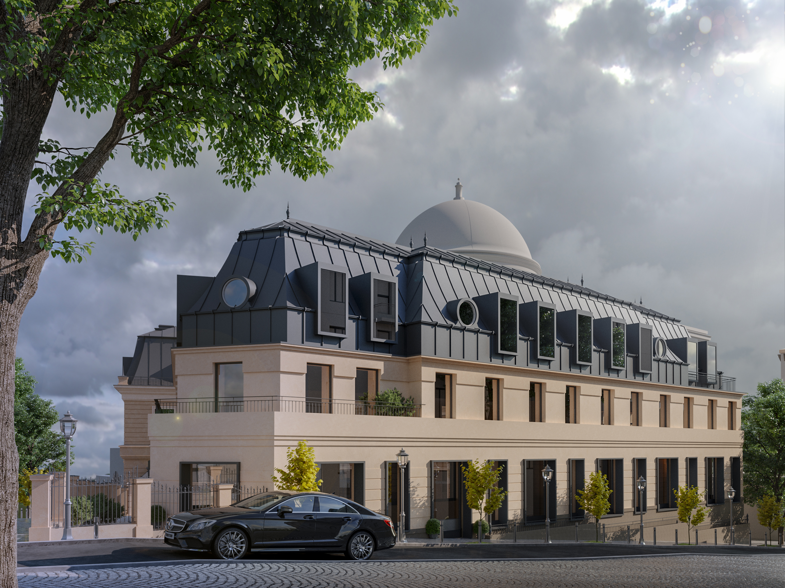 老建筑修复与附属建筑项目丨乌克兰基辅-11