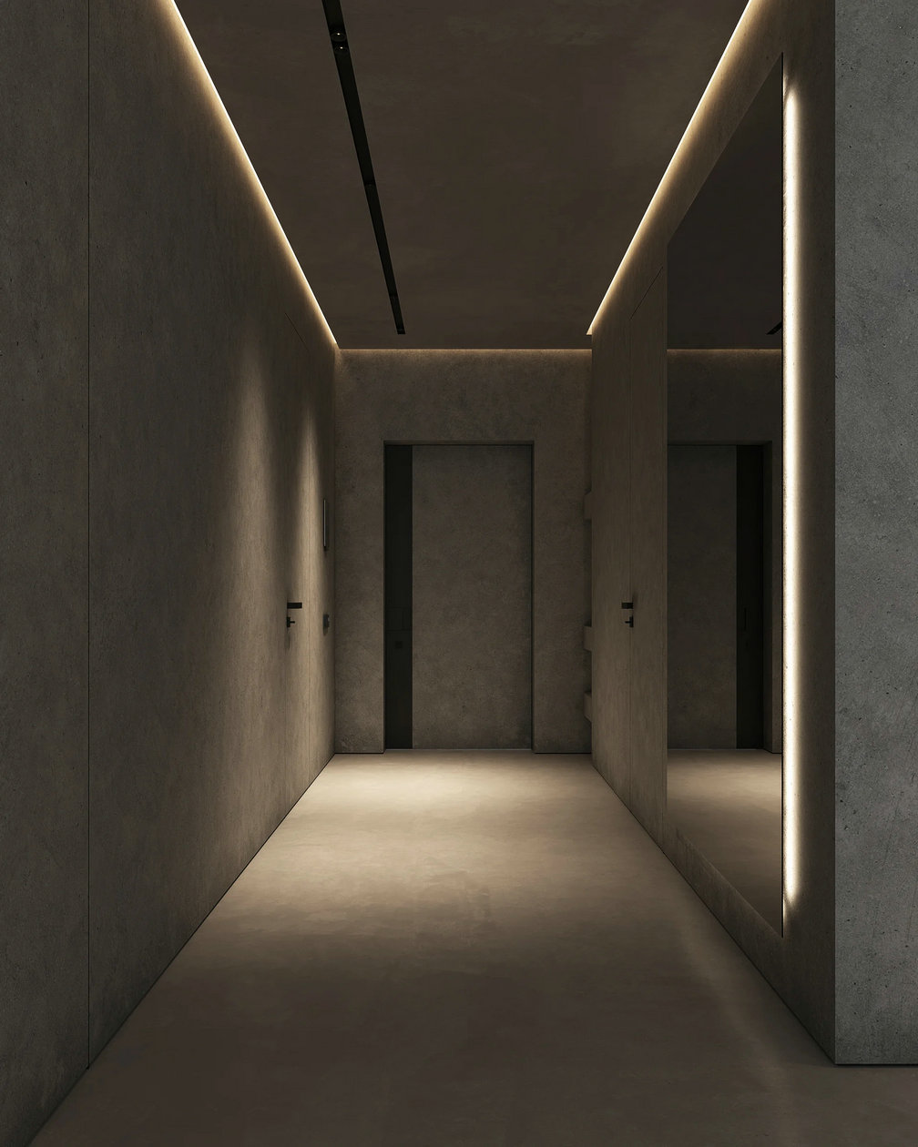 深色系公寓设计-1