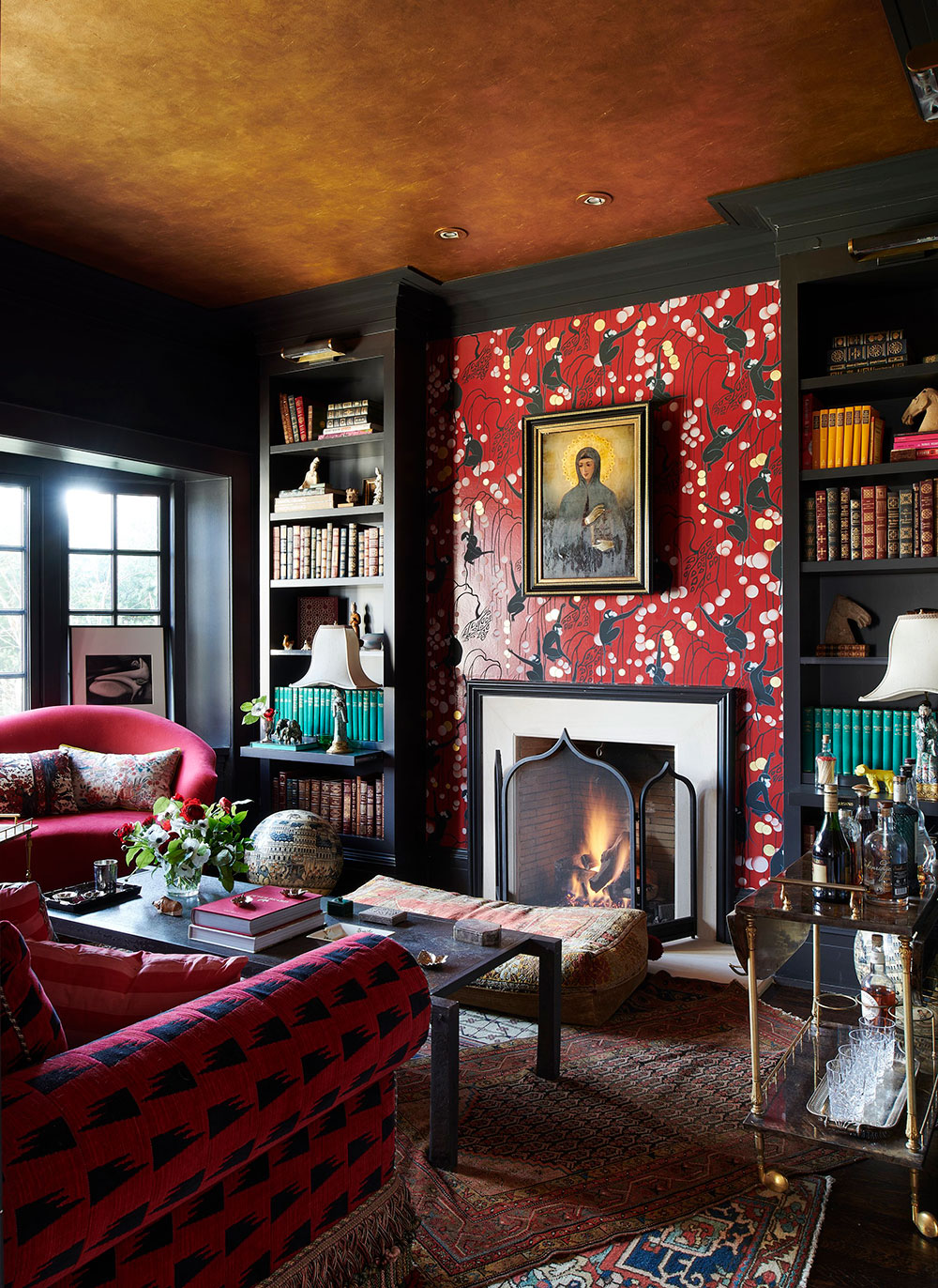 多伦多奇幻住宅 | 大胆配色与图案的完美结合-10