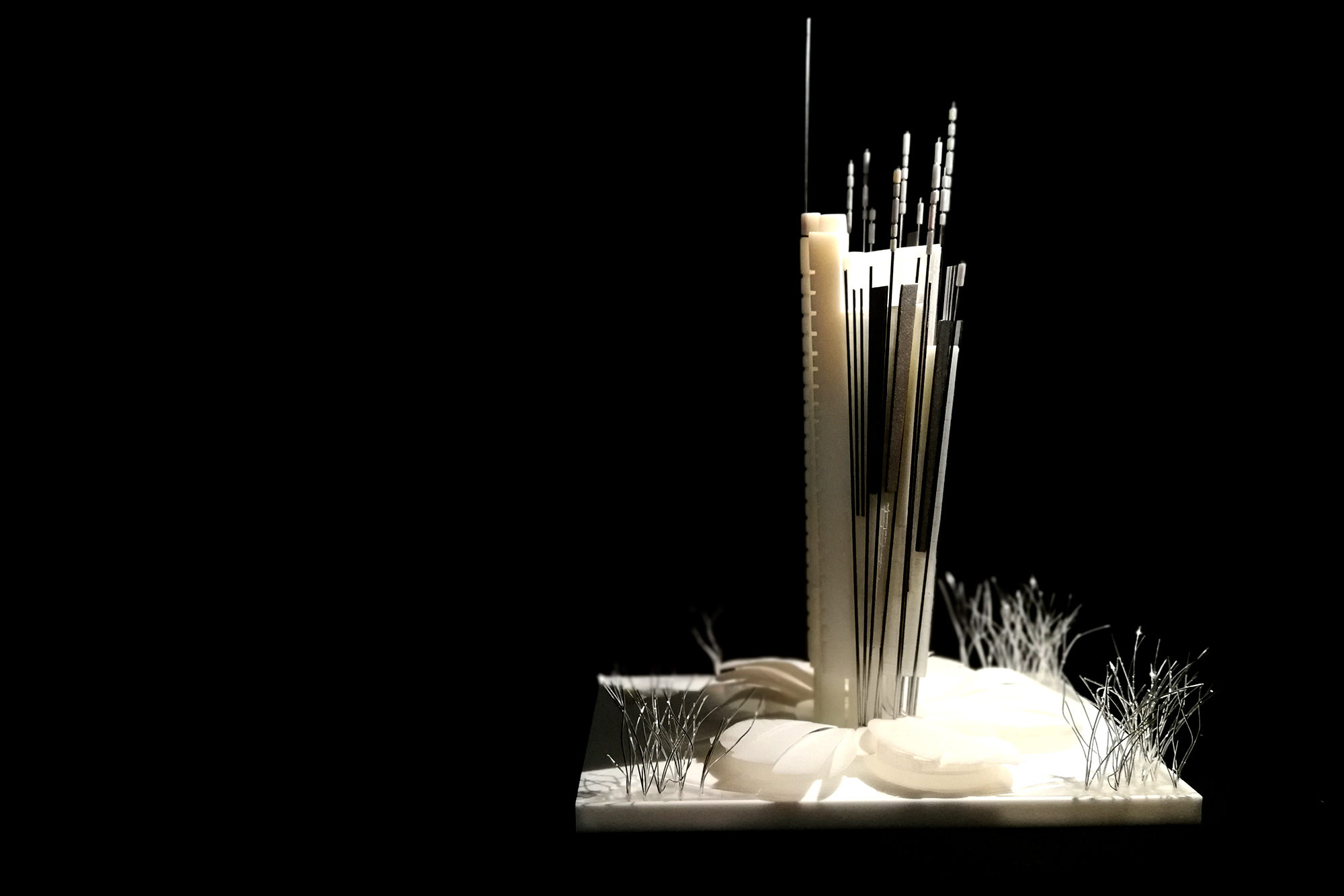 国际建筑竞赛提案模型制作丨EXarchitects团队-23