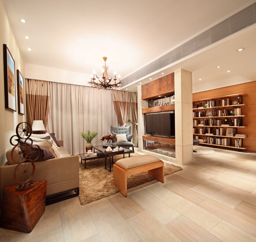 九龙仓时代小镇现代简约样板房-7