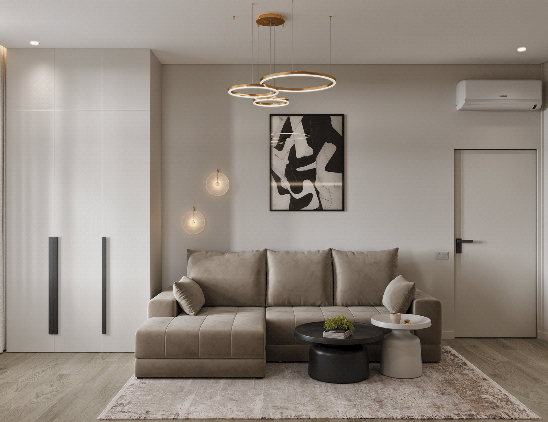 80 平米公寓可视化设计-2