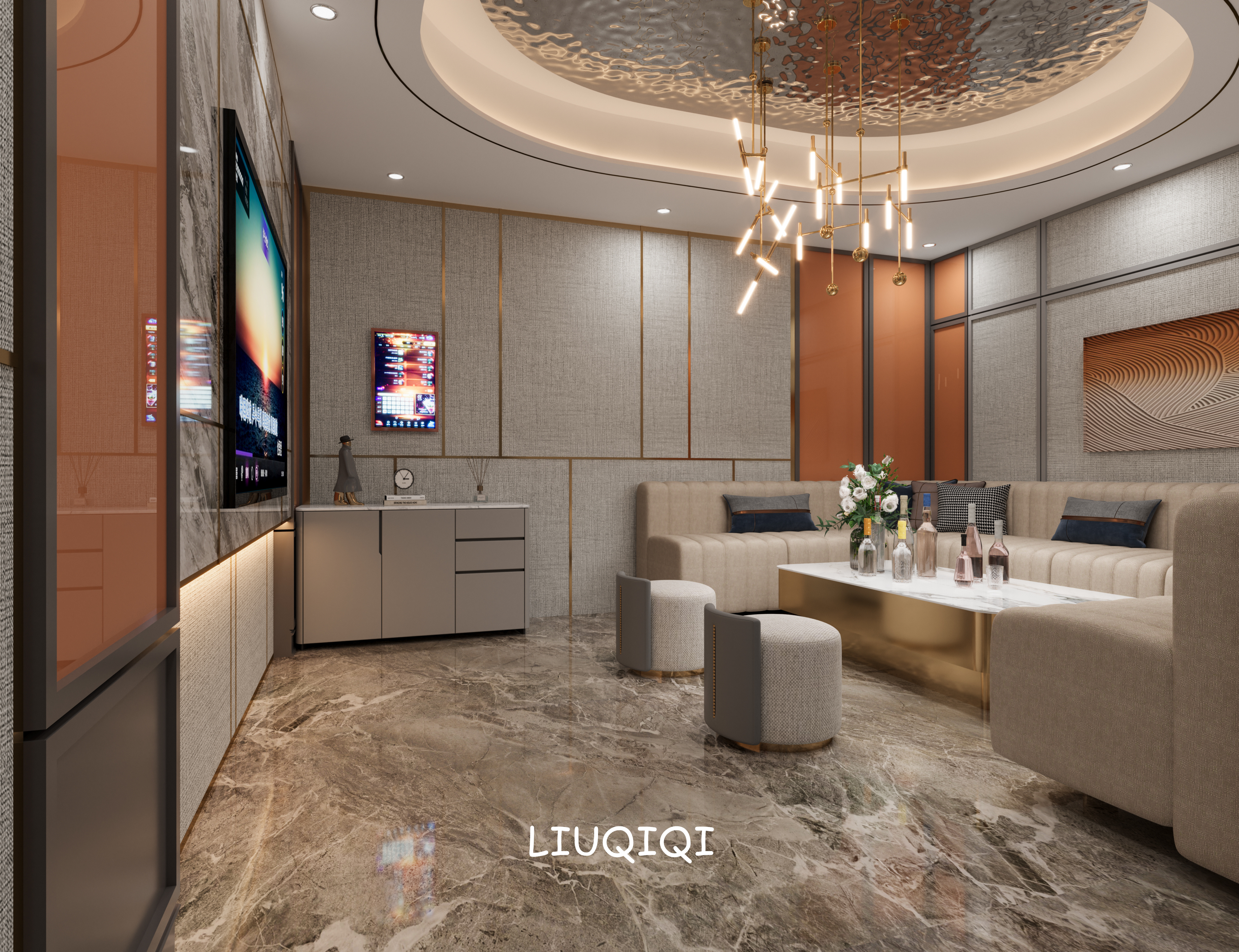 工装 | KTV包间设计-3