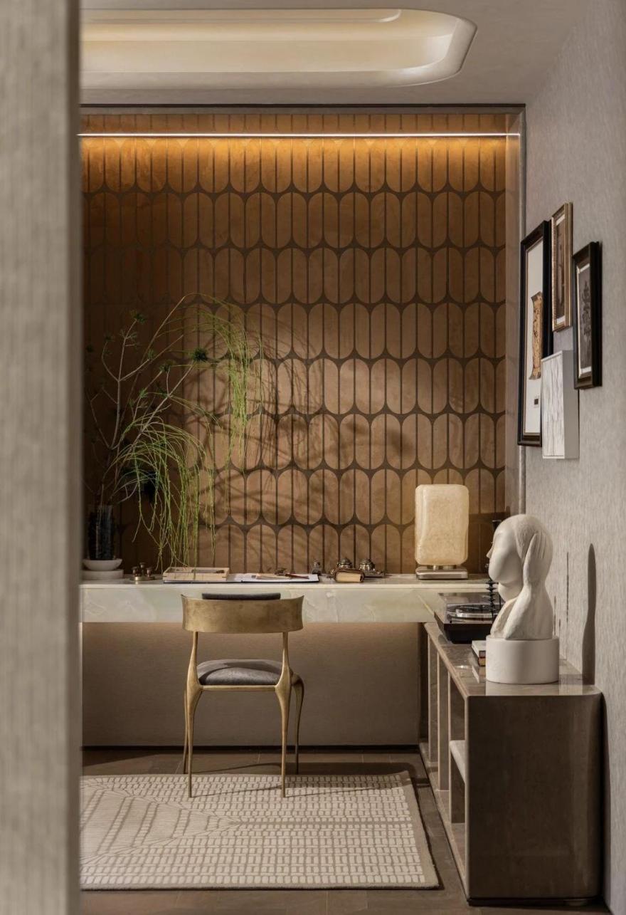 杭州滨江 · 鸣湖里525㎡样板房丨中国杭州丨TCD平仄设计,TCD²平仄设计-11