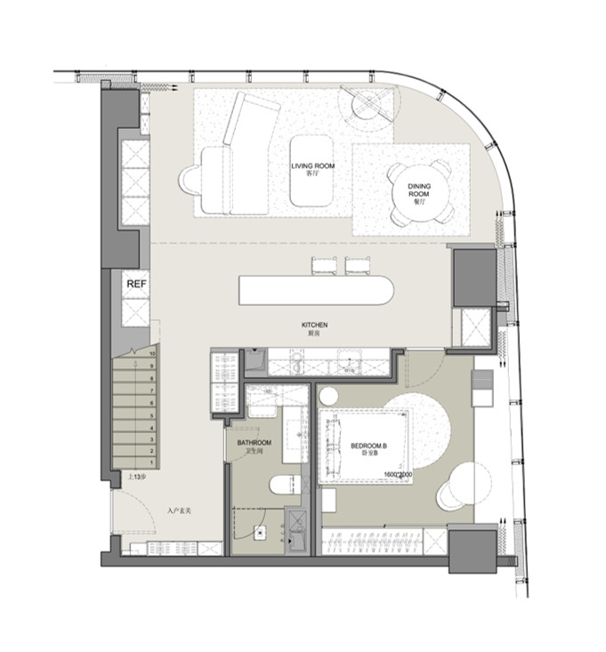 西安源创国际 LOFT 公寓设计丨中国西安-64