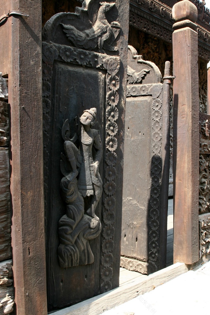 Shwenandaw 柚木寺院丨缅甸-19