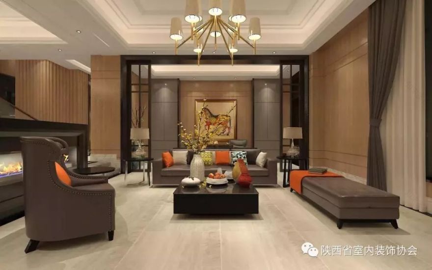 御景南山别墅 | 新中式简奢风格的现代解读-0