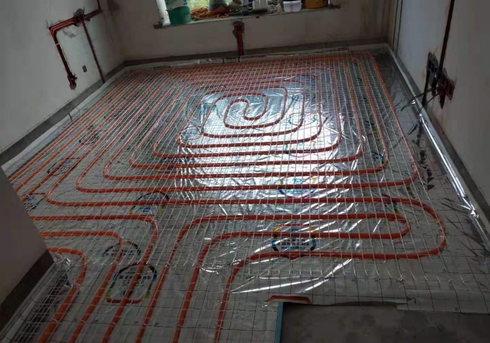 
上海闵行古美路望族新苑威能地暖安装示意图 -2