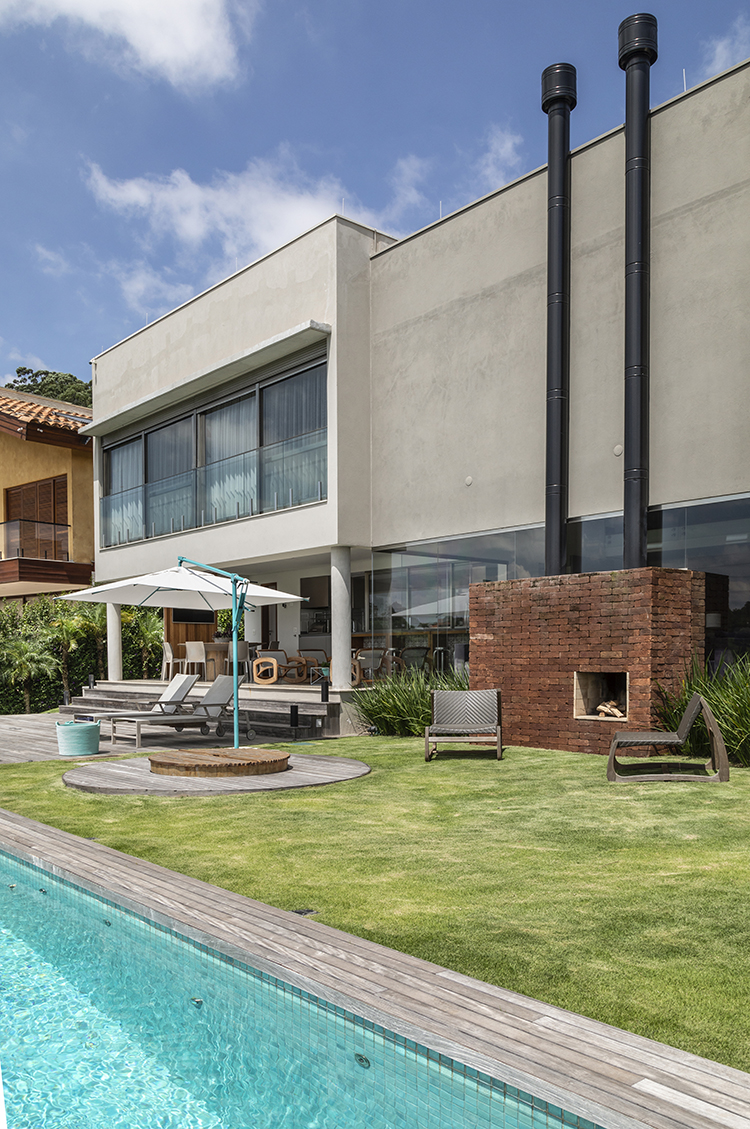 带高尔夫球场景观的住宅室内设计丨巴西圣保罗丨卡罗琳娜·加瓦（Carolina Gava）-29