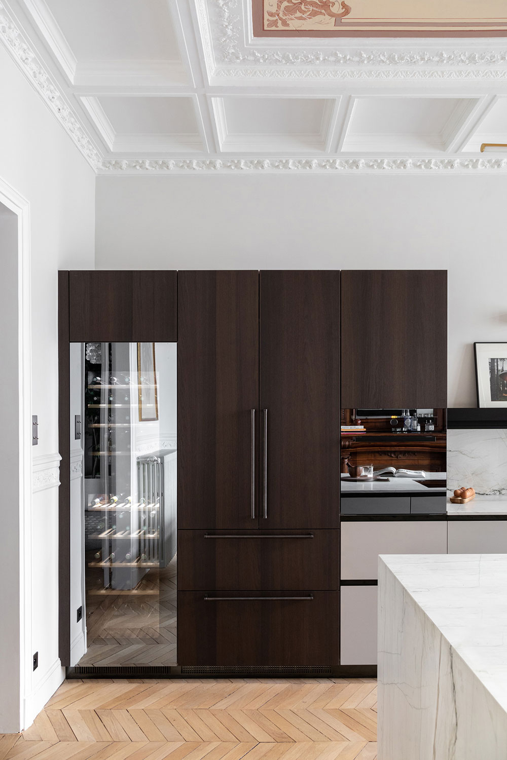 巴黎中心哈斯曼建筑优雅公寓设计-16