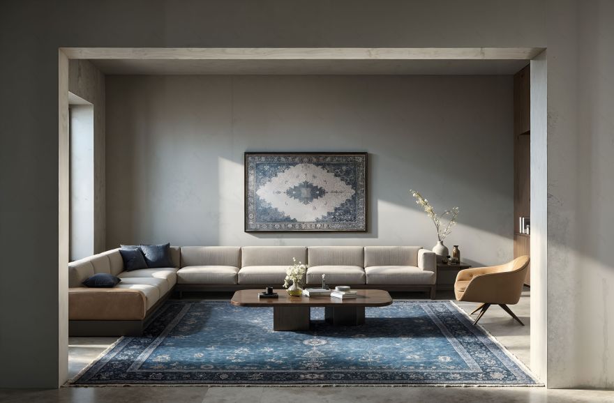 8K视觉解剖:一座客厅的绝对平面宣言-9