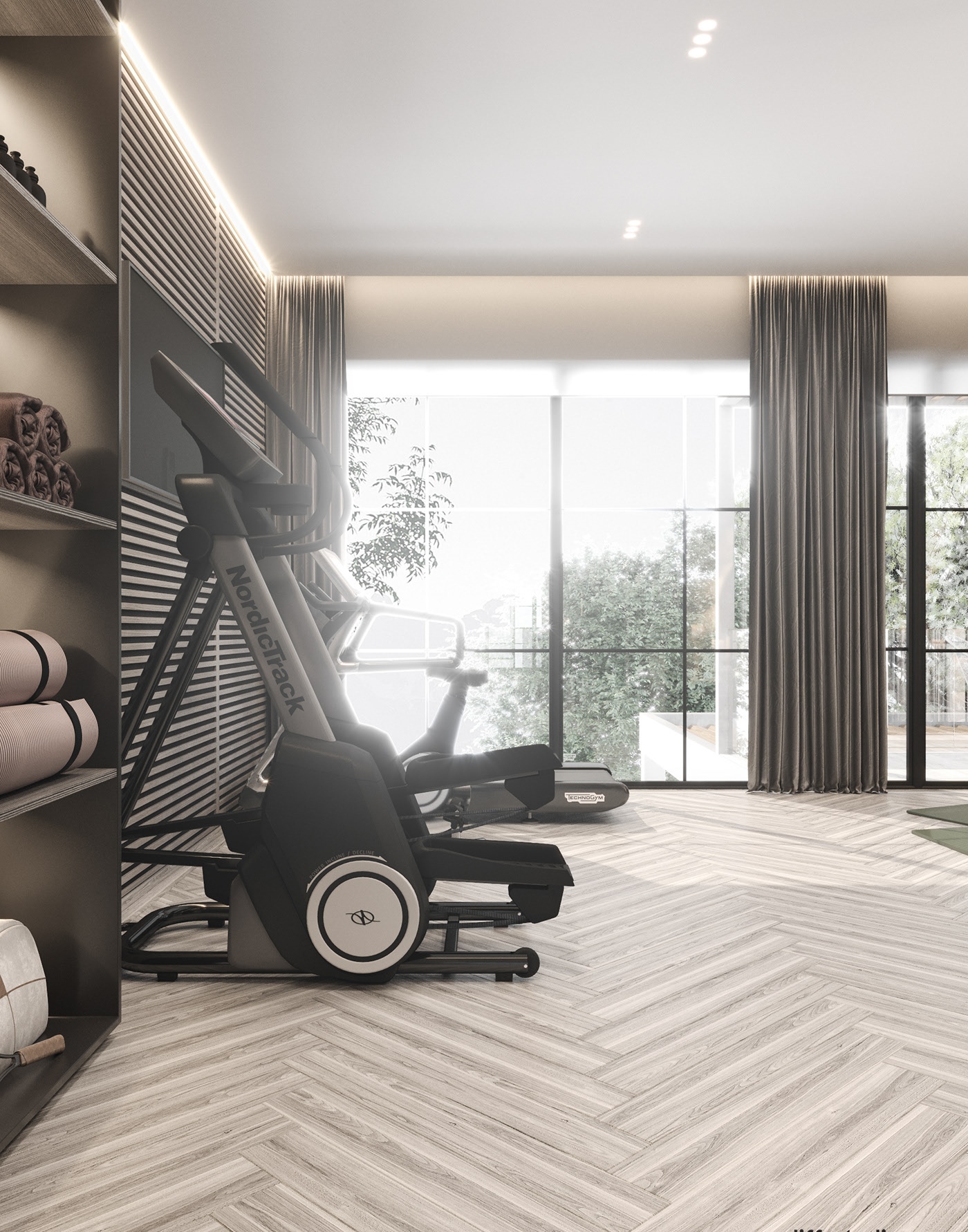 浅色系别墅设计-28