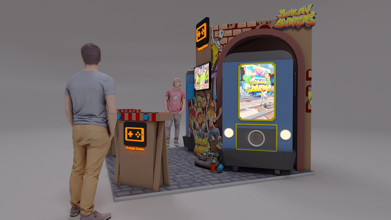 橙色游戏展位-16