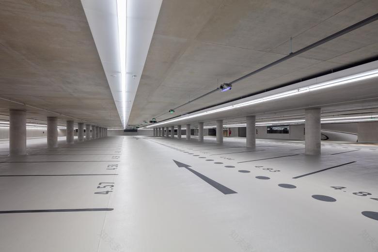 HGEsch Photography丨Kö-Bogen II underground parking garage丨德国-10
