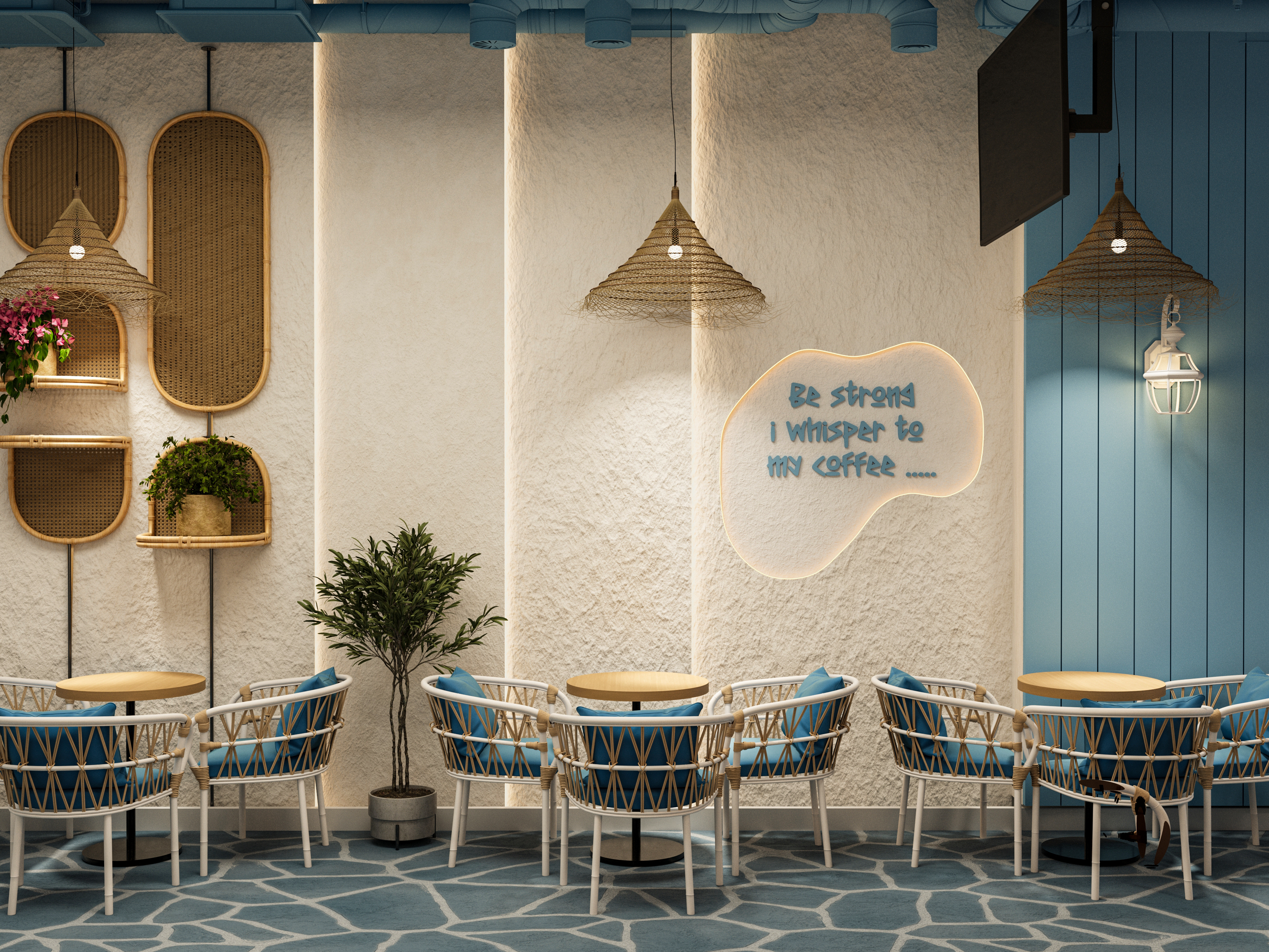 罗莎咖啡馆丨Arcade interior design-7