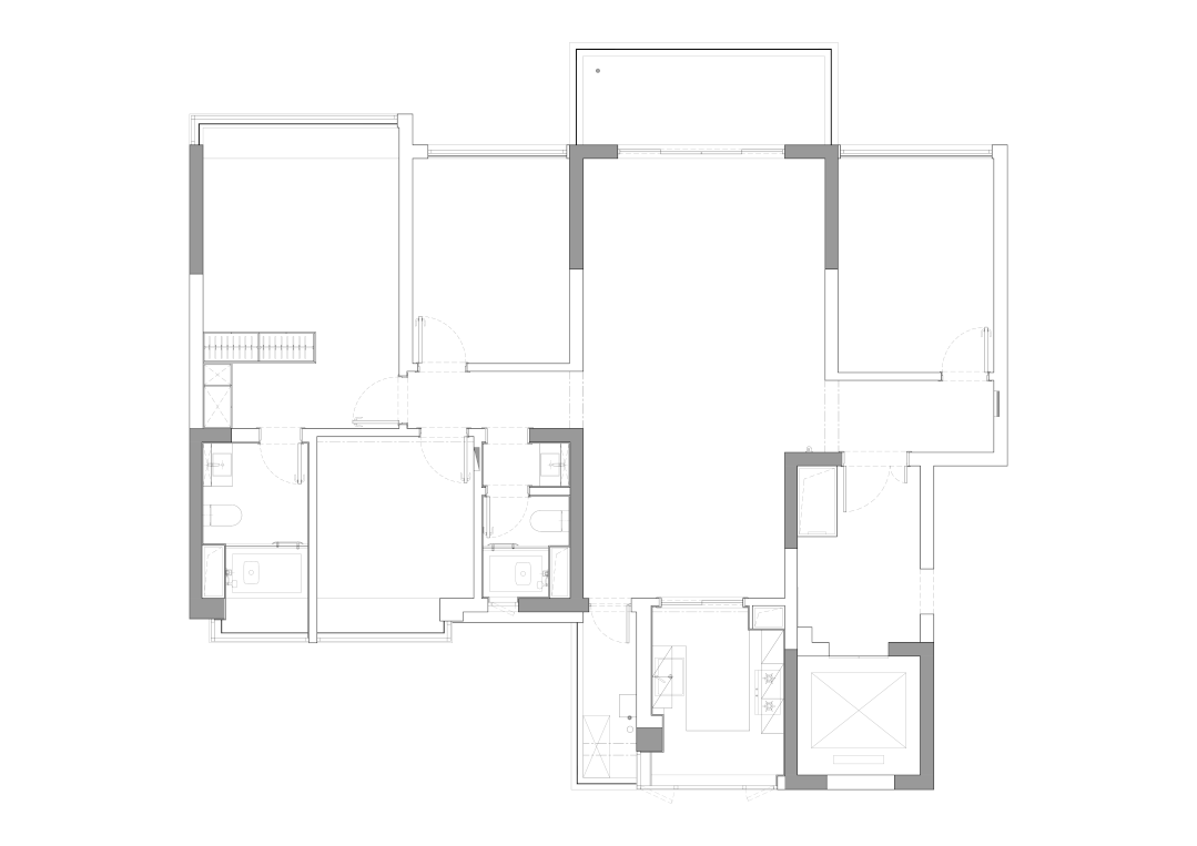 精装房改造 · 点到为止的空间尺度丨中国杭州丨菲拉设计-82