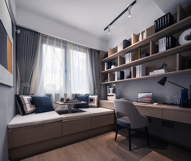 《追光者》—翡翠之光样板间 | 自然与现代共生的舒适空间-33