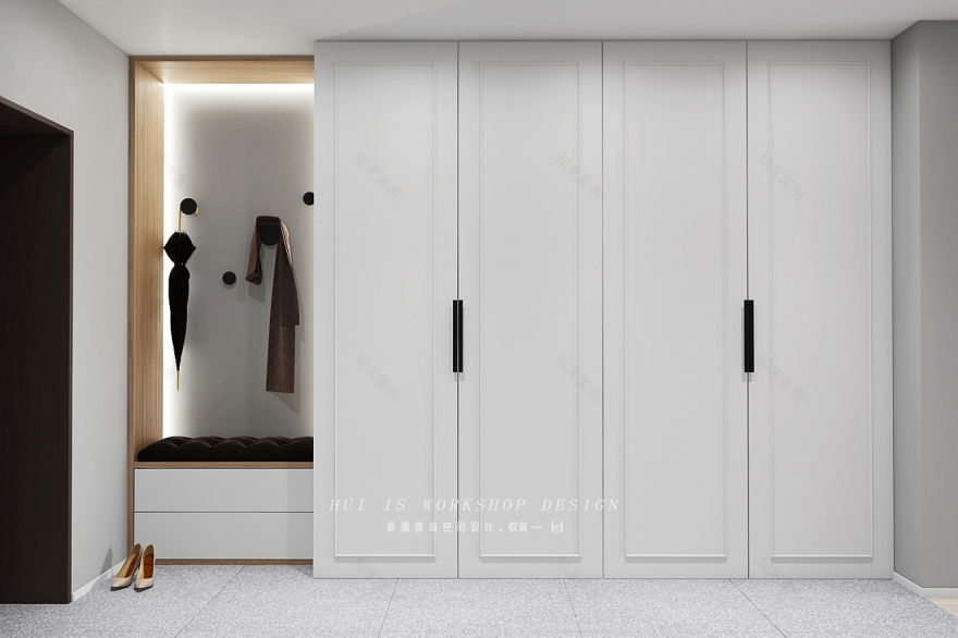 北欧 INS 风单身女性公寓,打造干净清新舒适空间-4