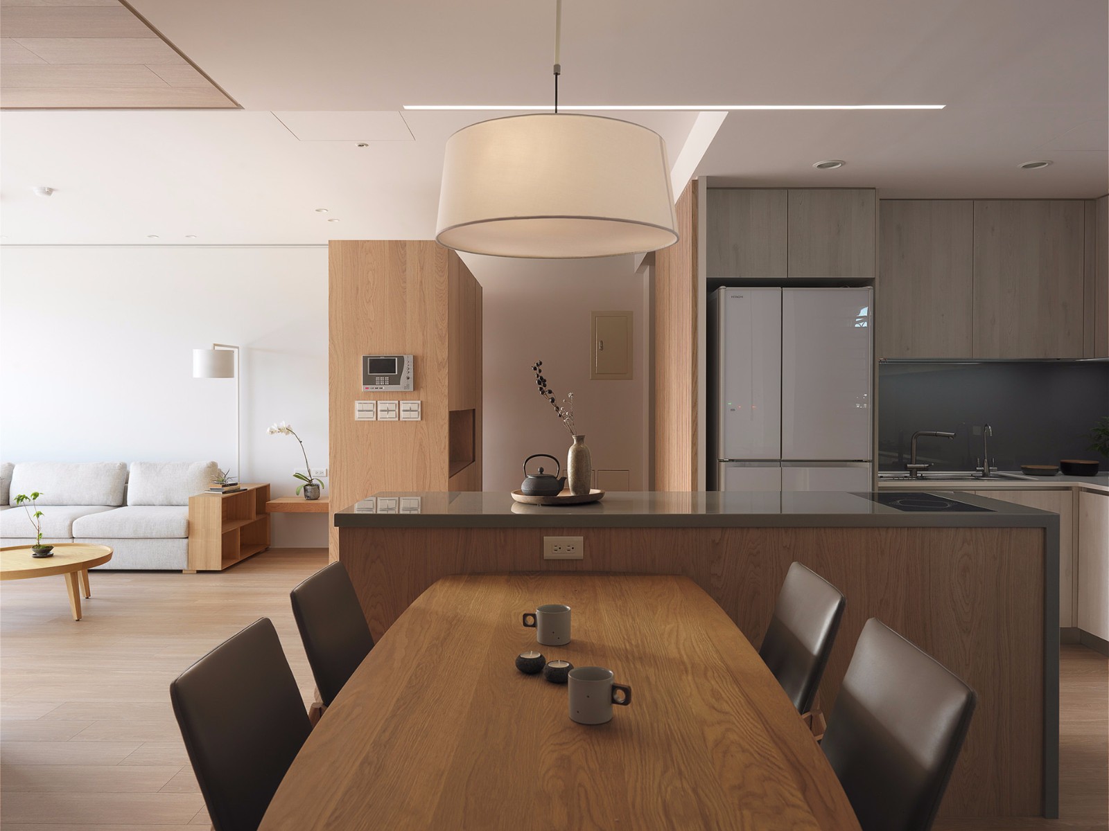 99㎡现代日式风住宅  日作设计-17