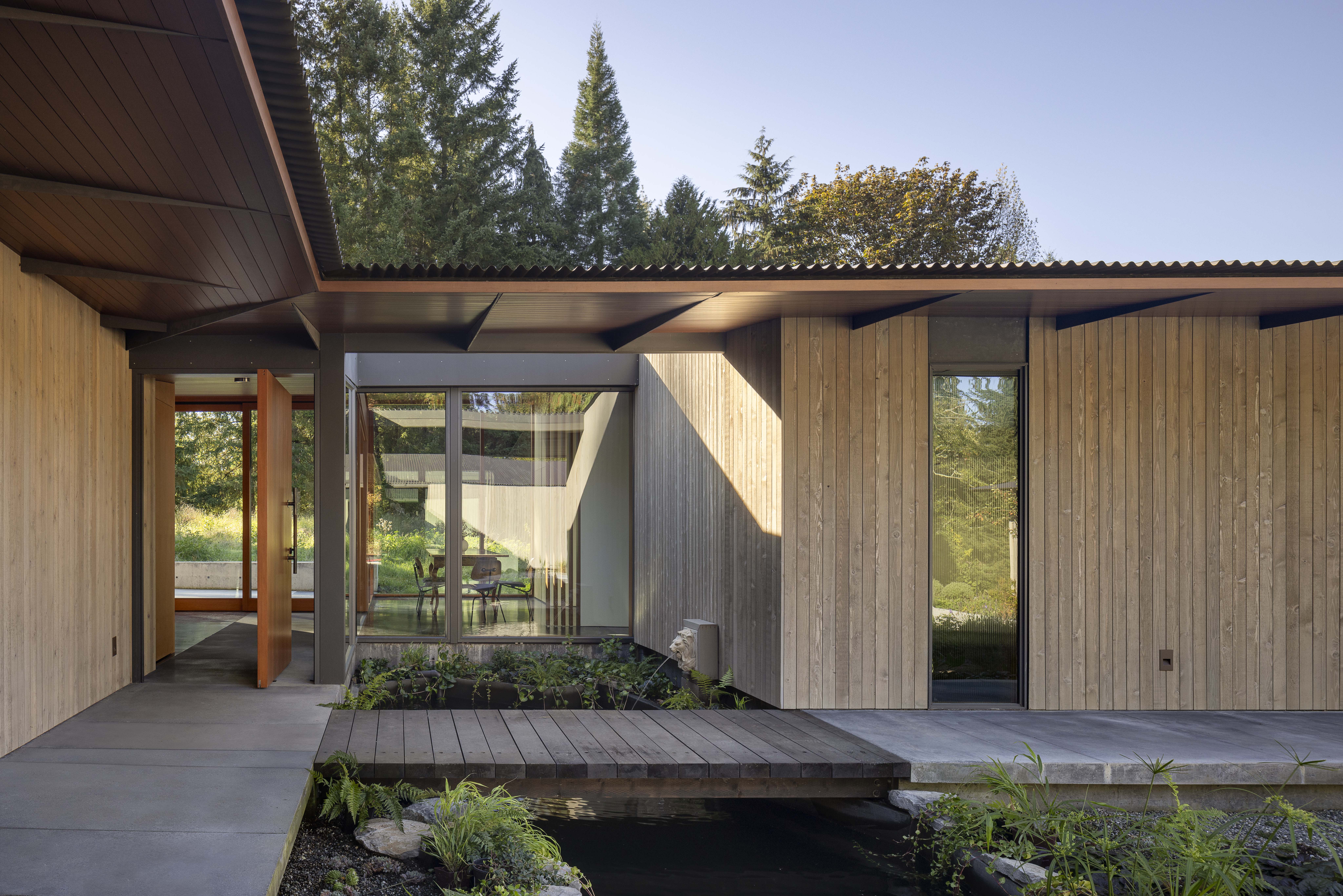 美国乡村庭院兼工作室住宅丨美国华盛顿丨Wittman Estes-7