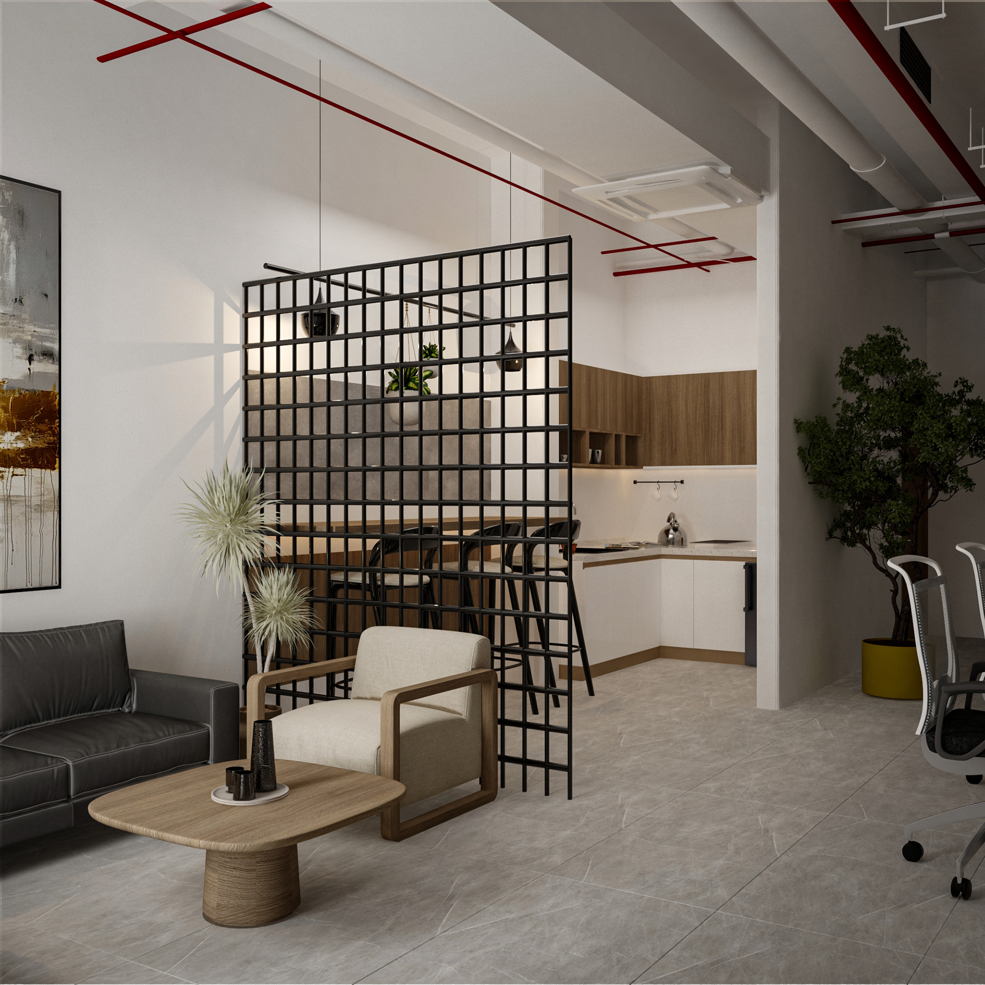 运输公司室内设计项目丨沙特阿拉伯丨Eman Marzouk-10