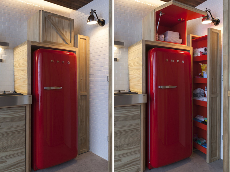 巴西带黑色螺旋楼梯的小公寓丨巴西圣保罗丨建筑师Alan Chu-21