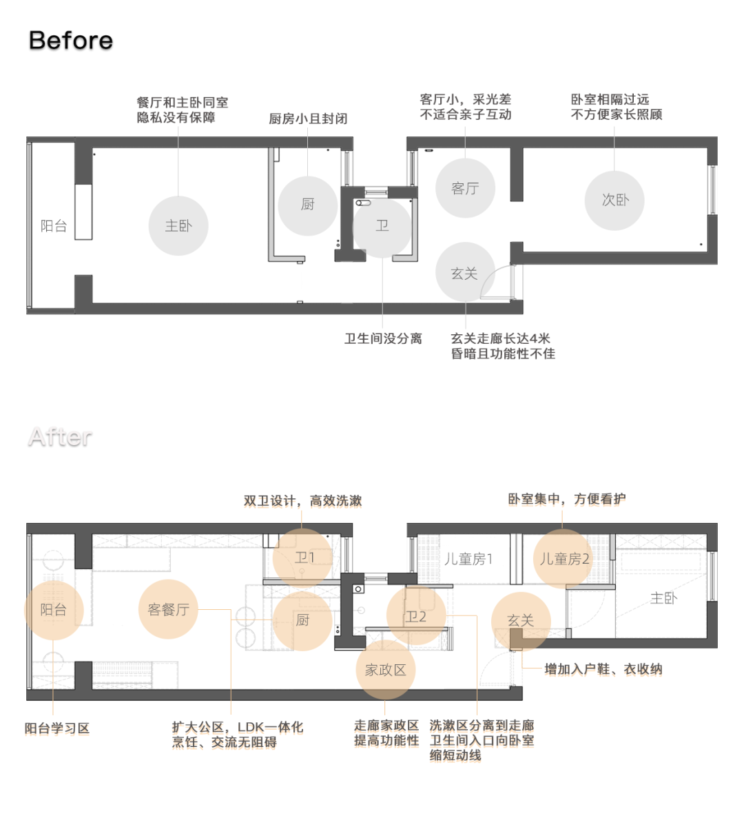 老破小变身高颜值迪士尼小家 · 北京80年代小户型焕新记丨中国北京-15