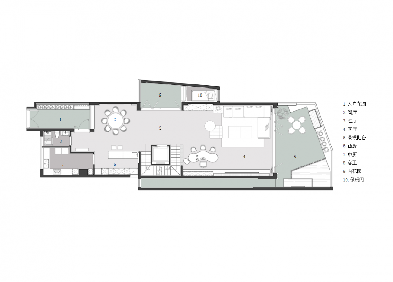香港海日湾别墅丨中国香港丨广州简美设计-43