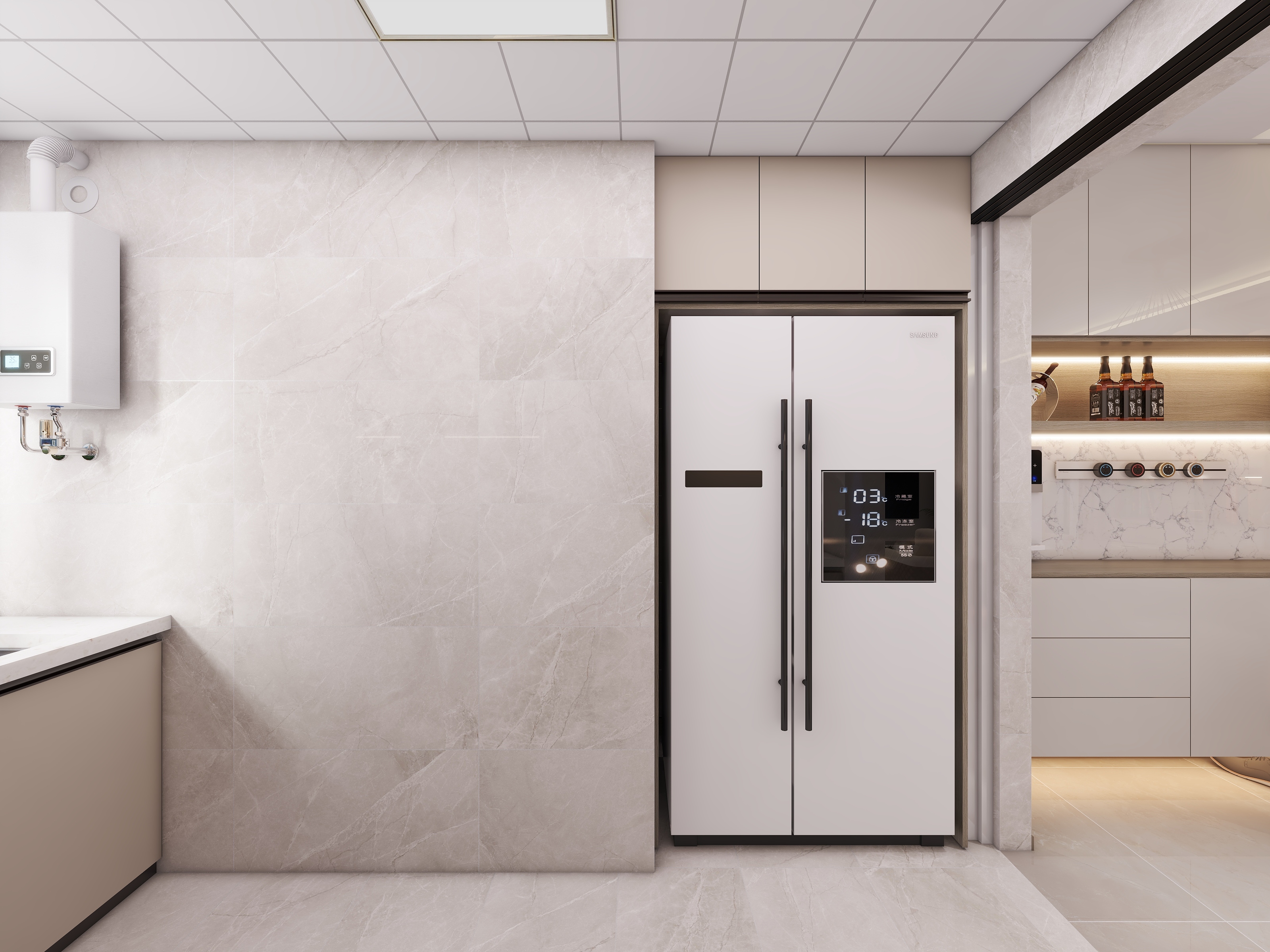 四川成都香瑞楠府（95平方现代简约三居室）-62