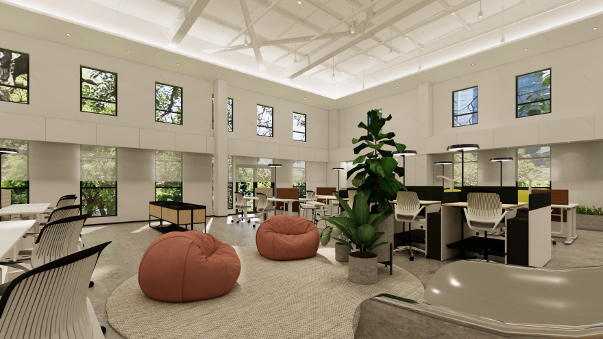 精品总部办公空间设计 办公空间【活力趣味办公场景】-8