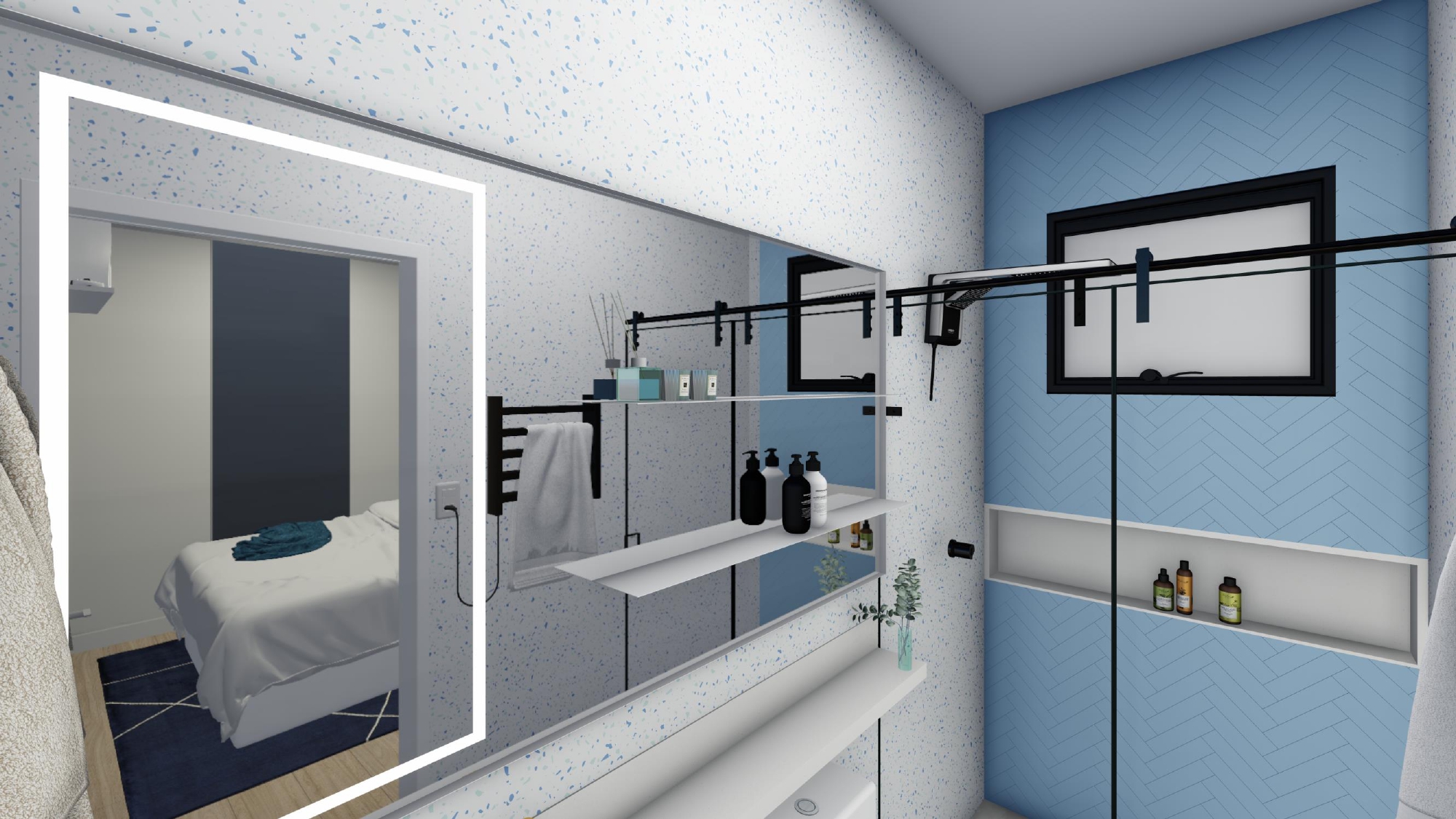 Single Bedroom Interior Design Project-8