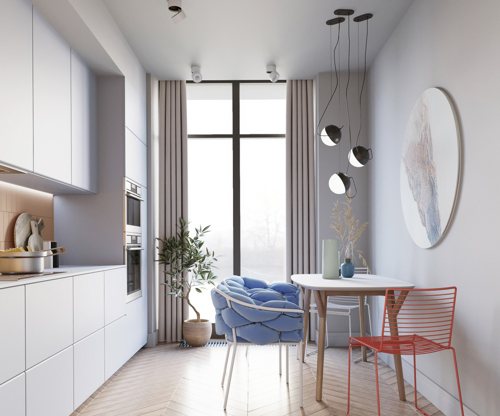 北欧公寓的清新与舒适 - 梦寐以求的居所-8