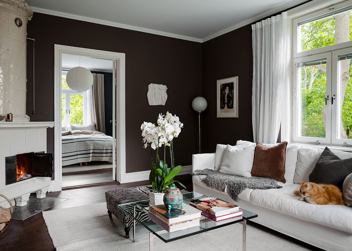 斯德哥尔摩巧克力主题小公寓设计-3