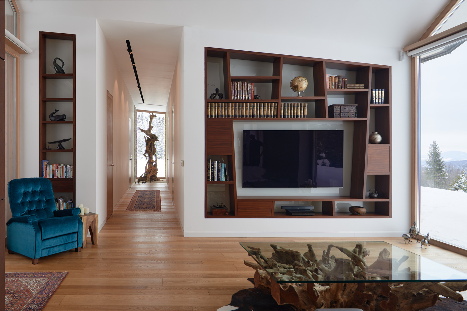 融合自然与现代的木石别墅丨捷克丨WMA architects-23