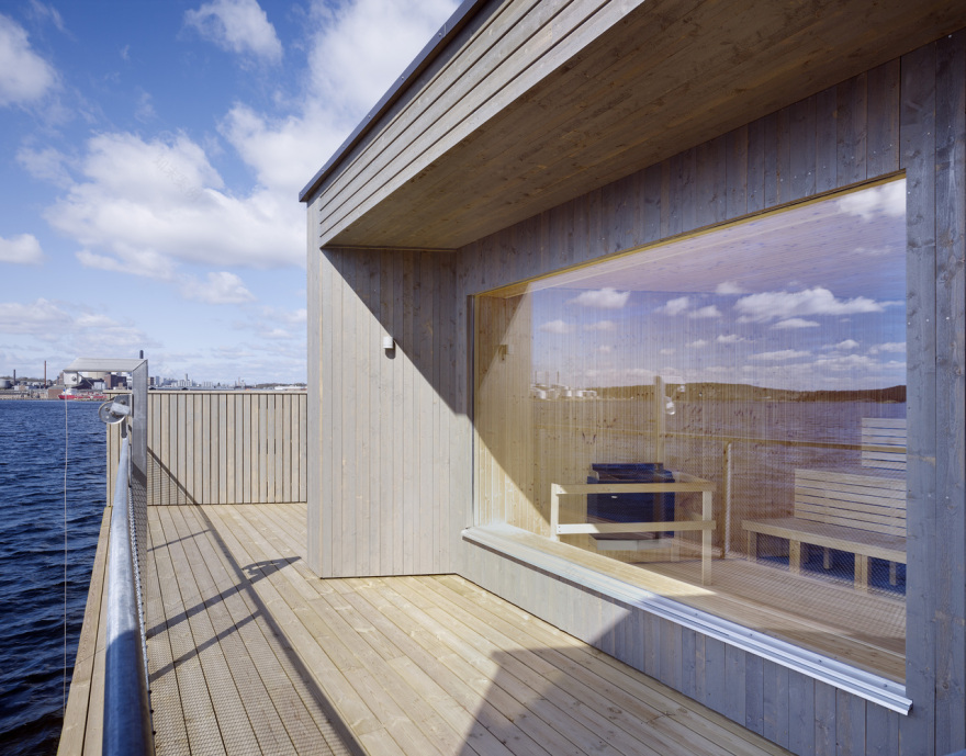 瑞典卡尔沙门海岸浴池,现代与传统的完美融合-33