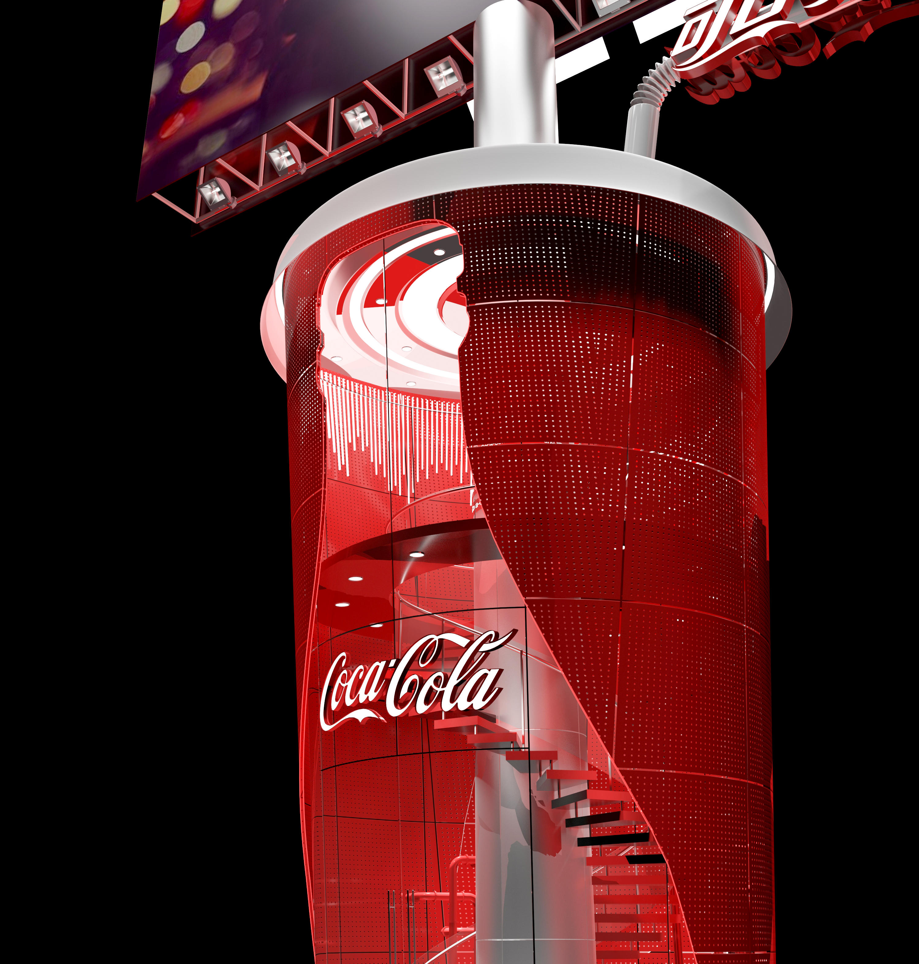 可口可乐河北厂户外艺术装置丨中国河北-5