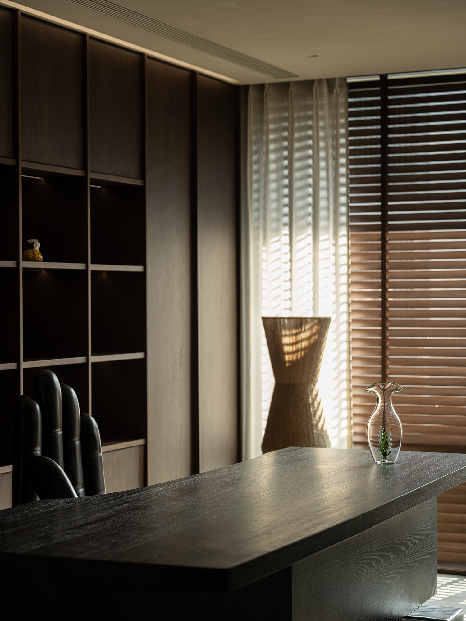 武汉450㎡静谧别墅,现代东方丨中国武汉丨卓元设计-54