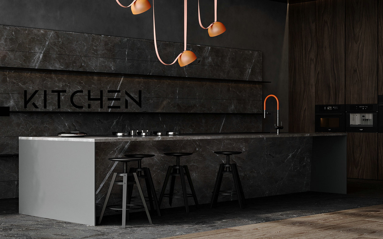 213㎡黑色系别墅设计-7