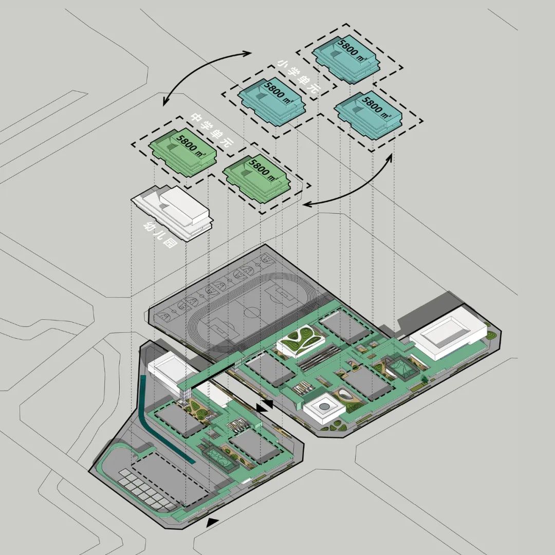 宁波庐南城市更新区配套学校丨中国宁波-67