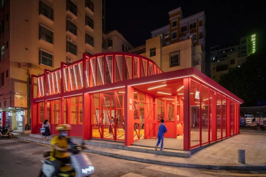 深圳元芬村燃篮球场丨中国深圳丨ATMOperation-5