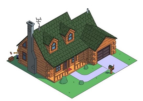 《辛普森一家》房屋8种不同建筑风格再设计丨HomeAdvisor-15