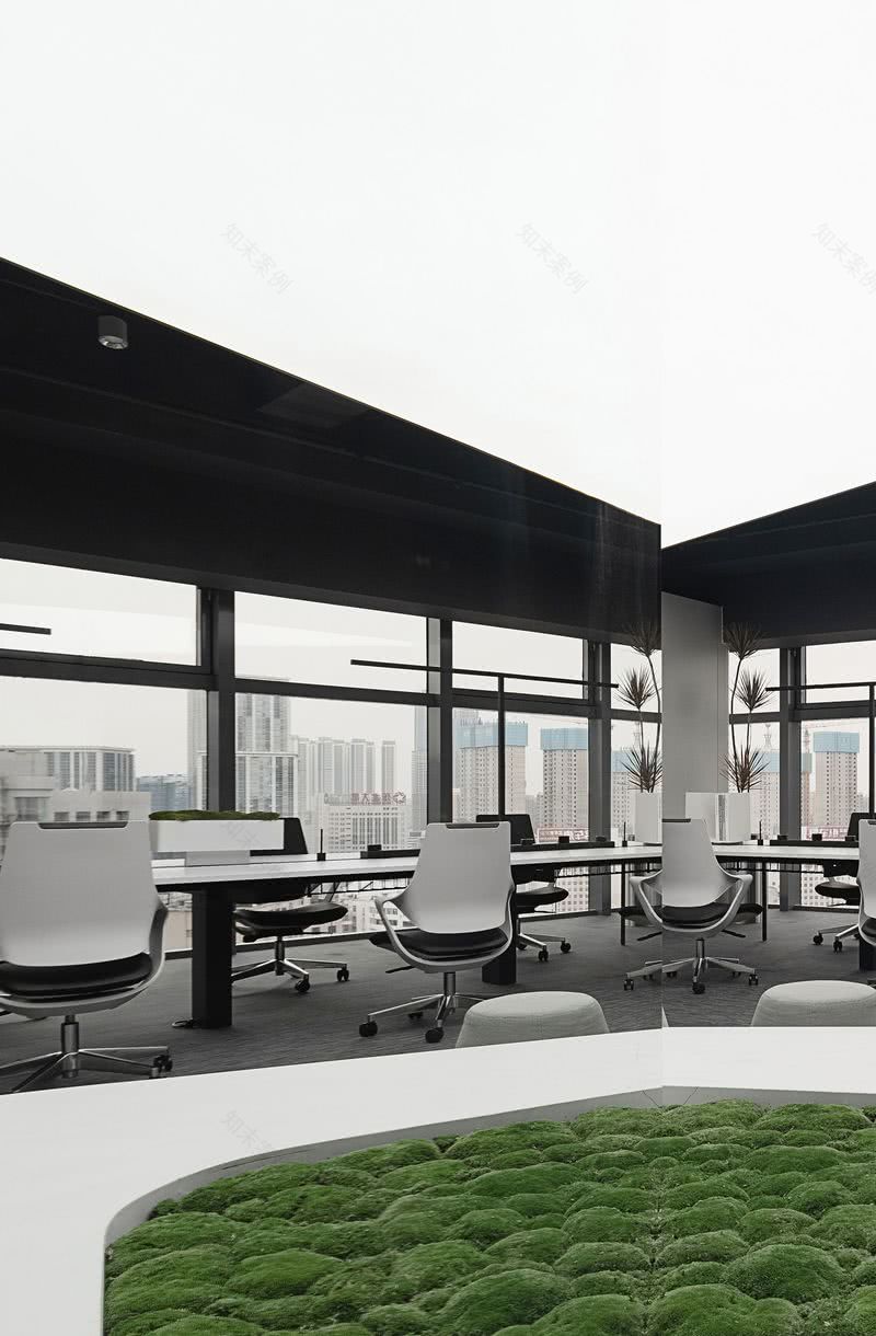 沈阳旭辉中心办公展示层丨中国沈阳丨于强室内建筑师事务所-19