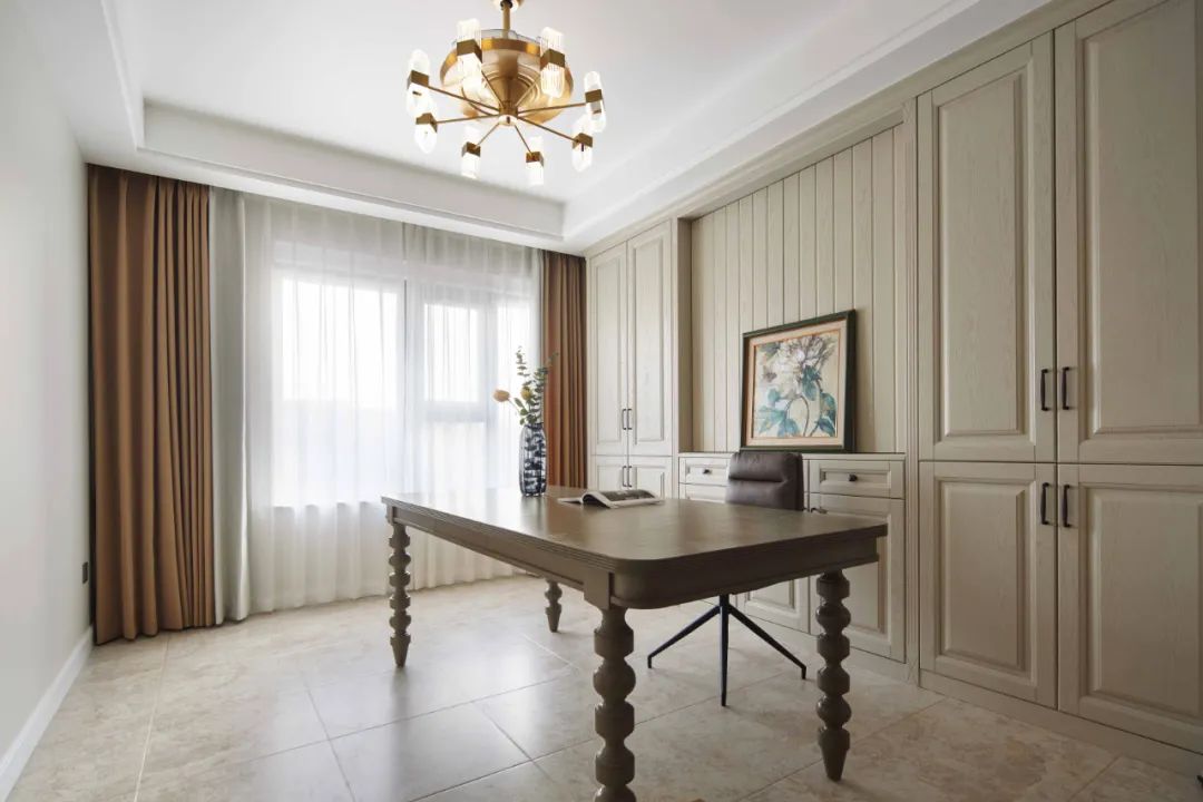 绿地观堂美式轻奢四居室丨中国宁波丨申远空间设计-27