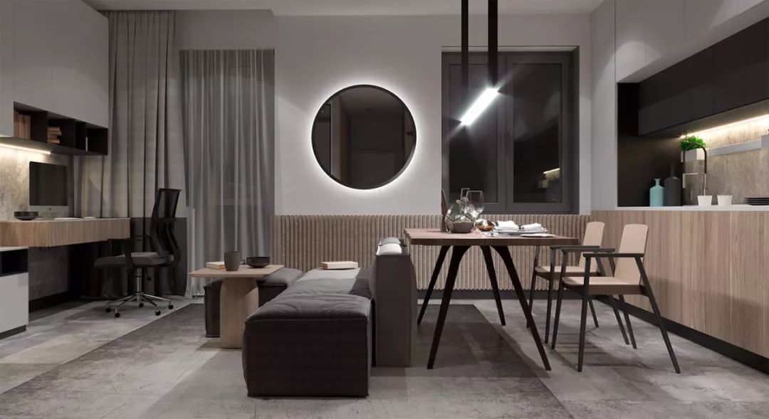 在38平米的微型公寓内，享受豪华居住感  Tyoma Atsone-3