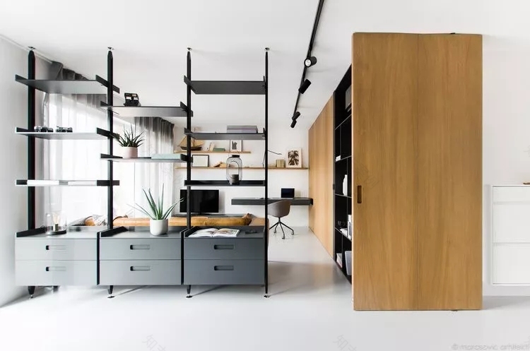 极简工业风公寓,宽敞明亮且功能齐全-12