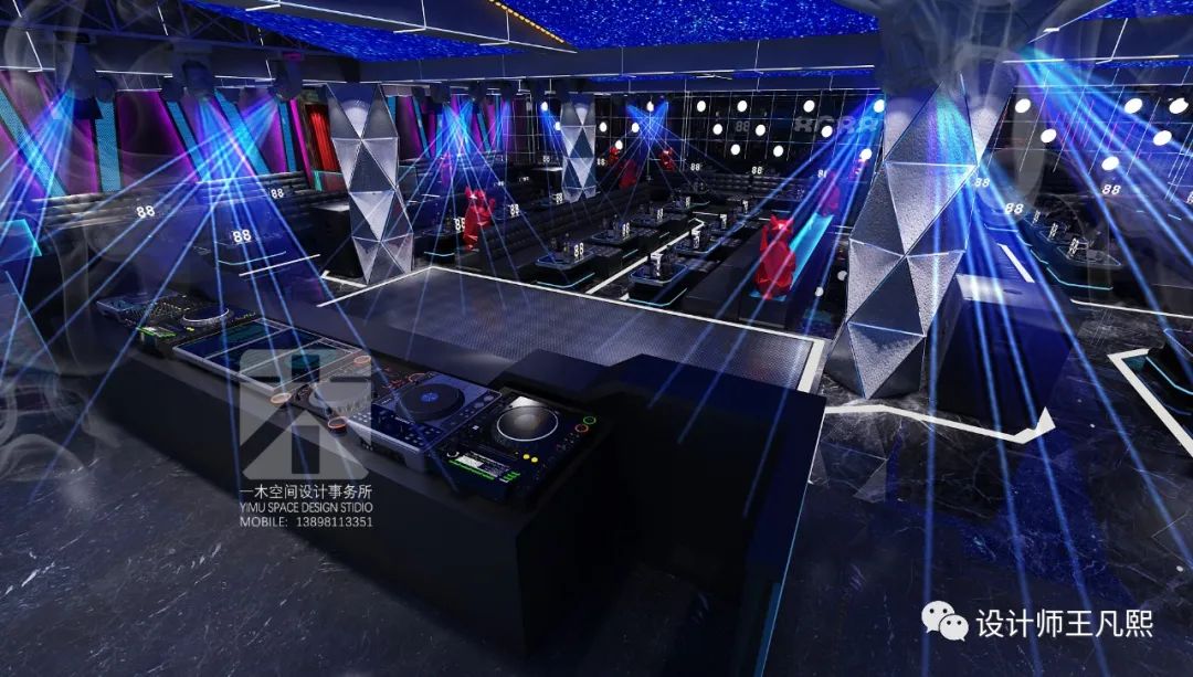 一木空间设计事务所 | 奥斯卡 88 酒吧营口鲅鱼圈店设计案例-15